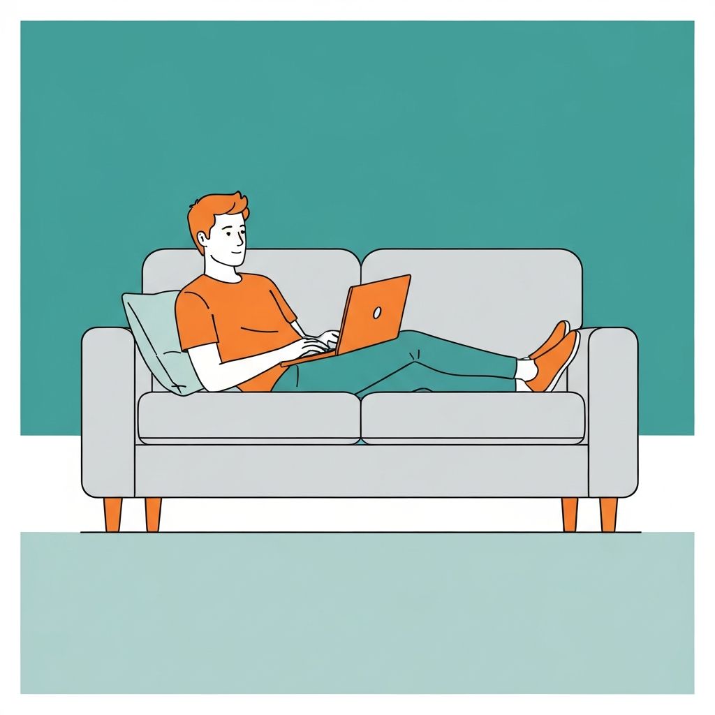 リラックスしながら操作