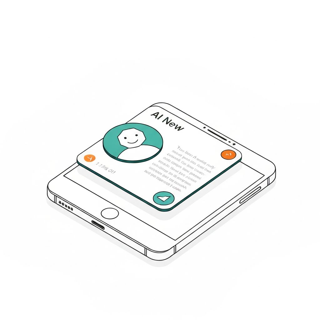 スマホでAIチャット更新